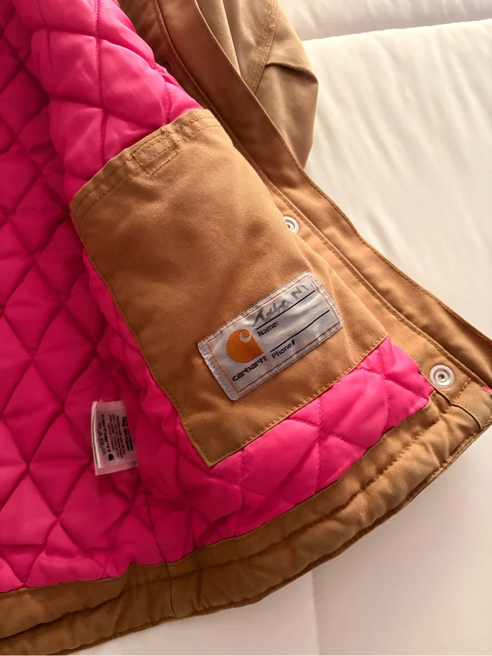 Girls Carhartt Quick Duck Jacket 10/12